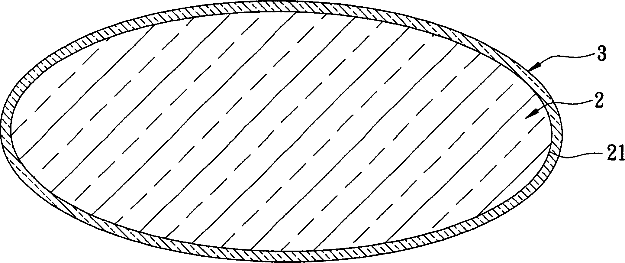 Optical glass material for moulding