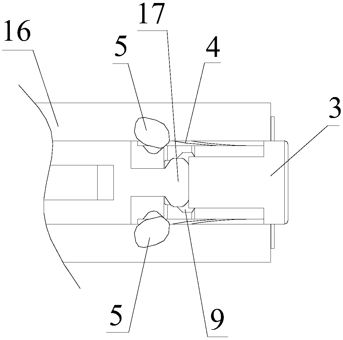 Skylight self-locking structure