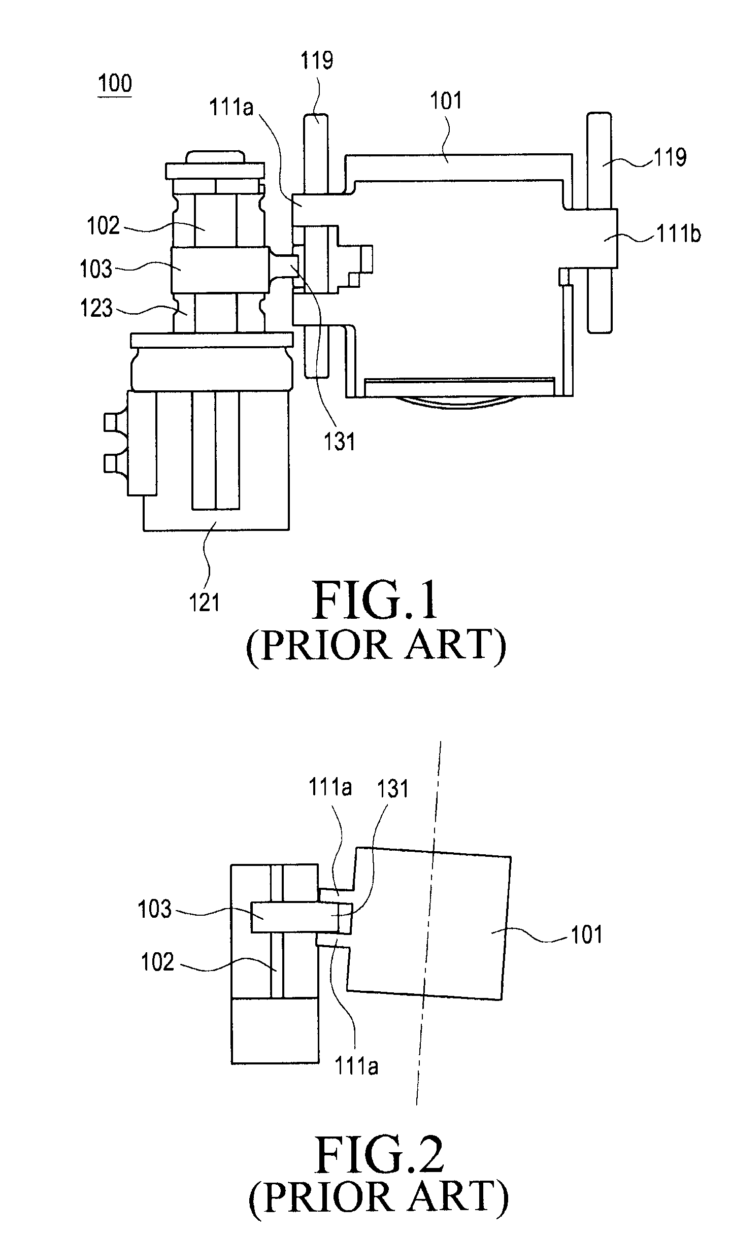 Focusing apparatus for optical device