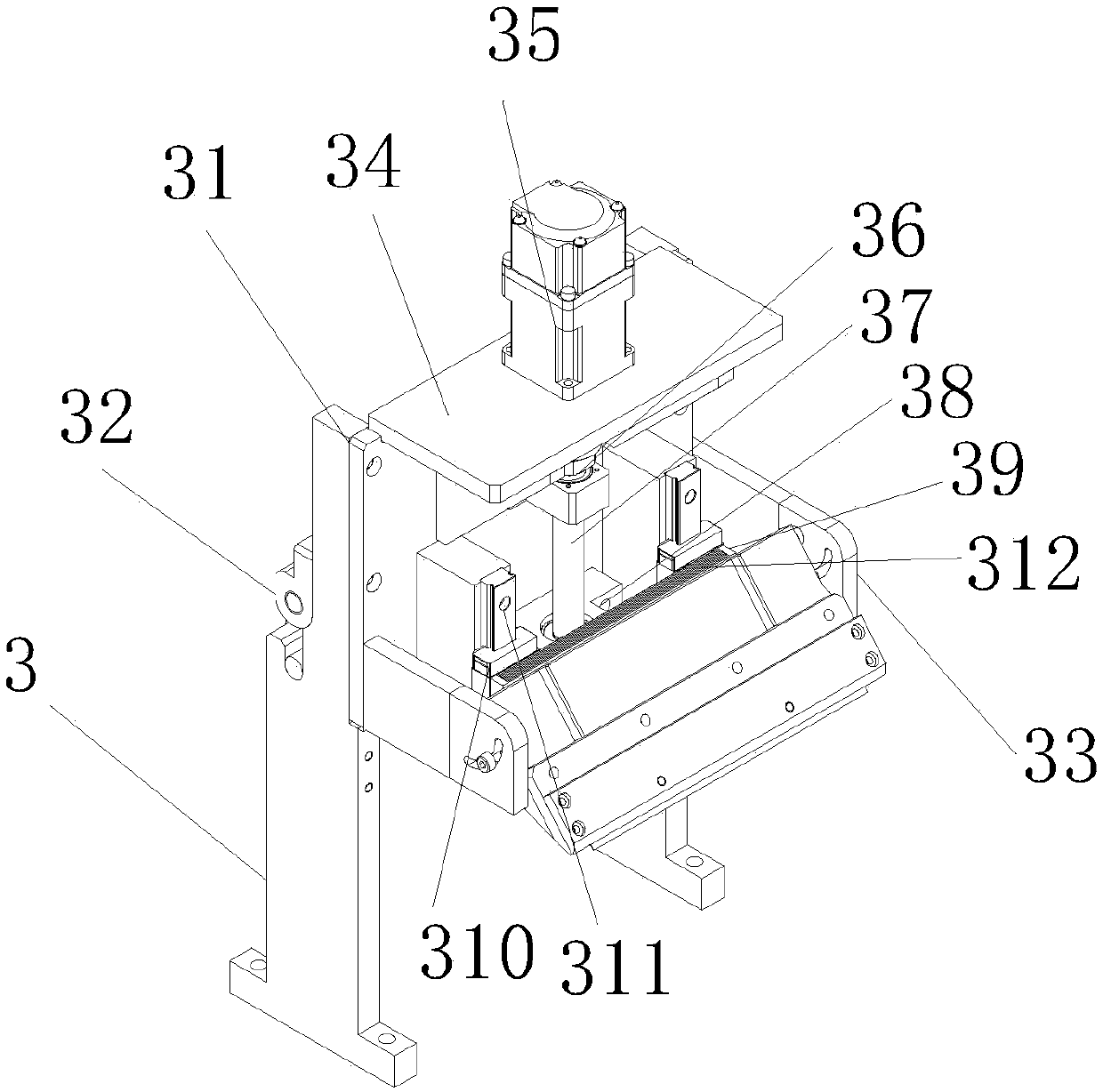 Gold bonding wire drawing device
