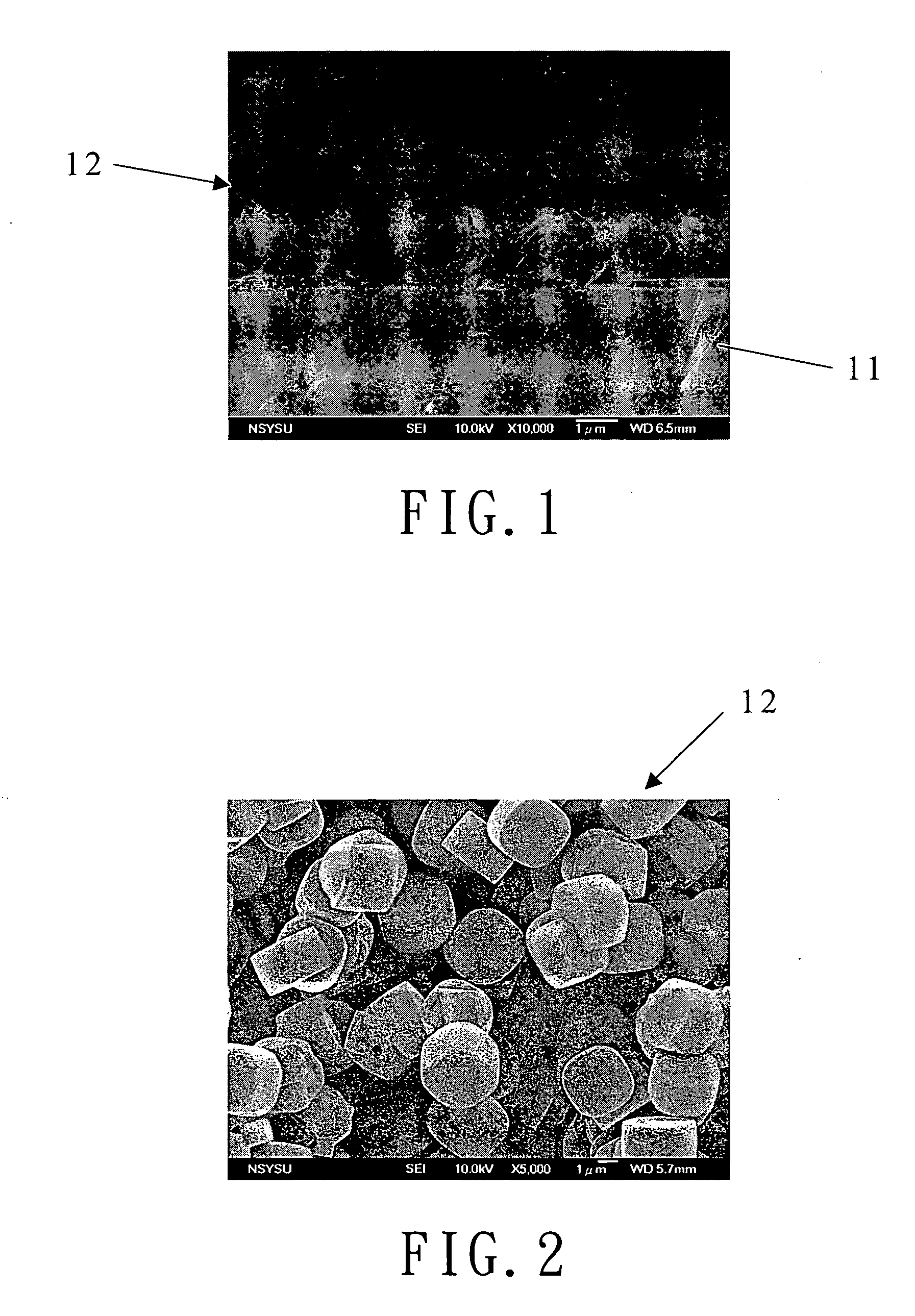 Titanate-containing material and method for making the same