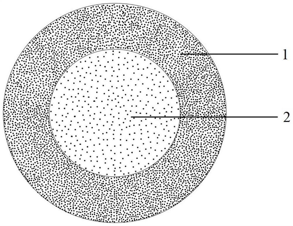 Polyphenylene sulfide composite melt-spun fiber with composite antioxidant dispersed in gradient manner and preparation method thereof