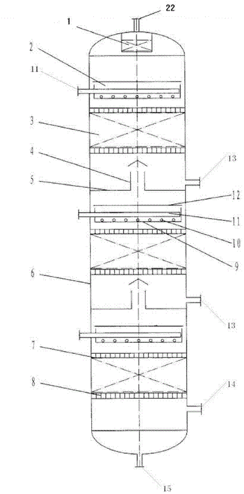 Purge gas ammonia recycling method and ammonia recycler