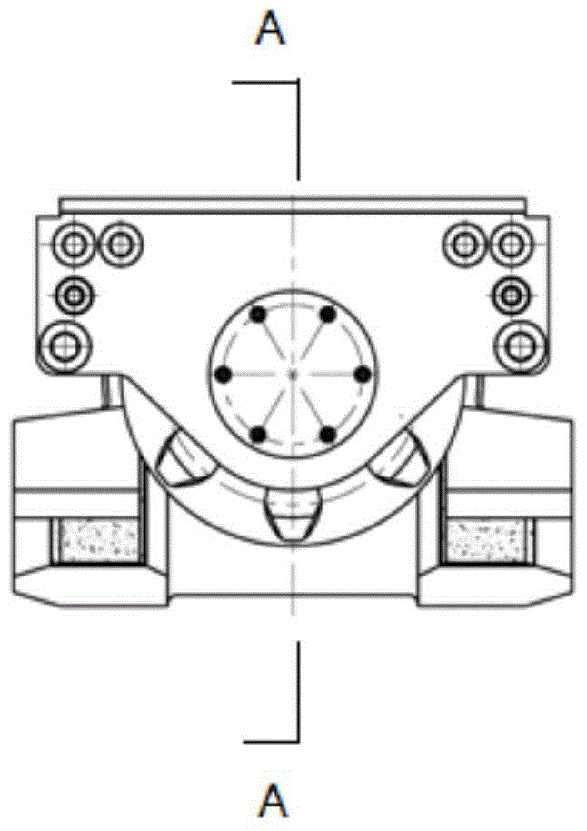 A kind of buckle type walking device of thin coal seam shearer