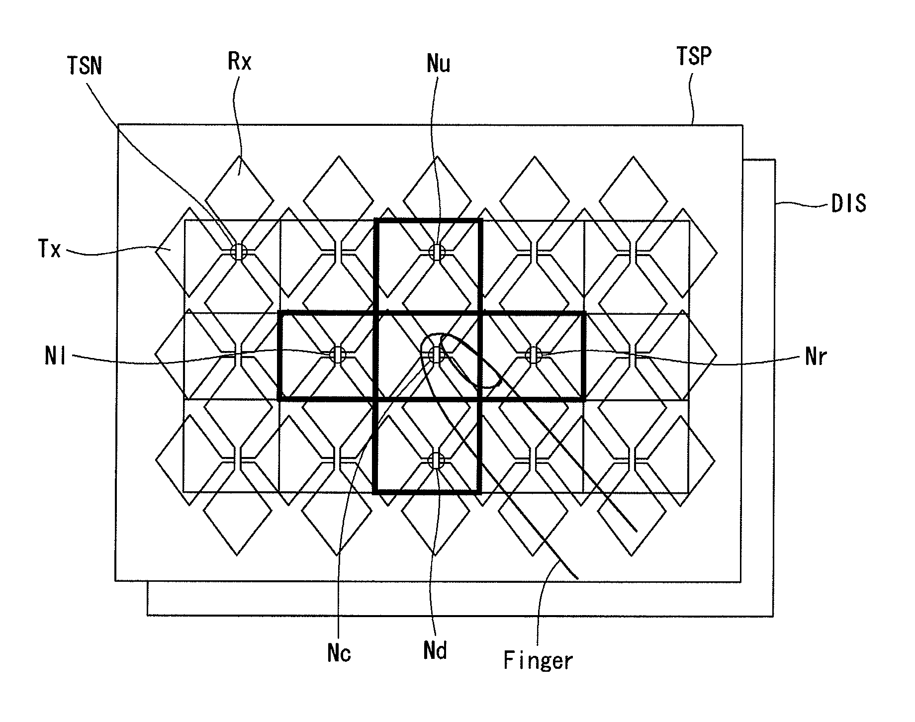 Display having touch sensor and method for improving touch performance thereof