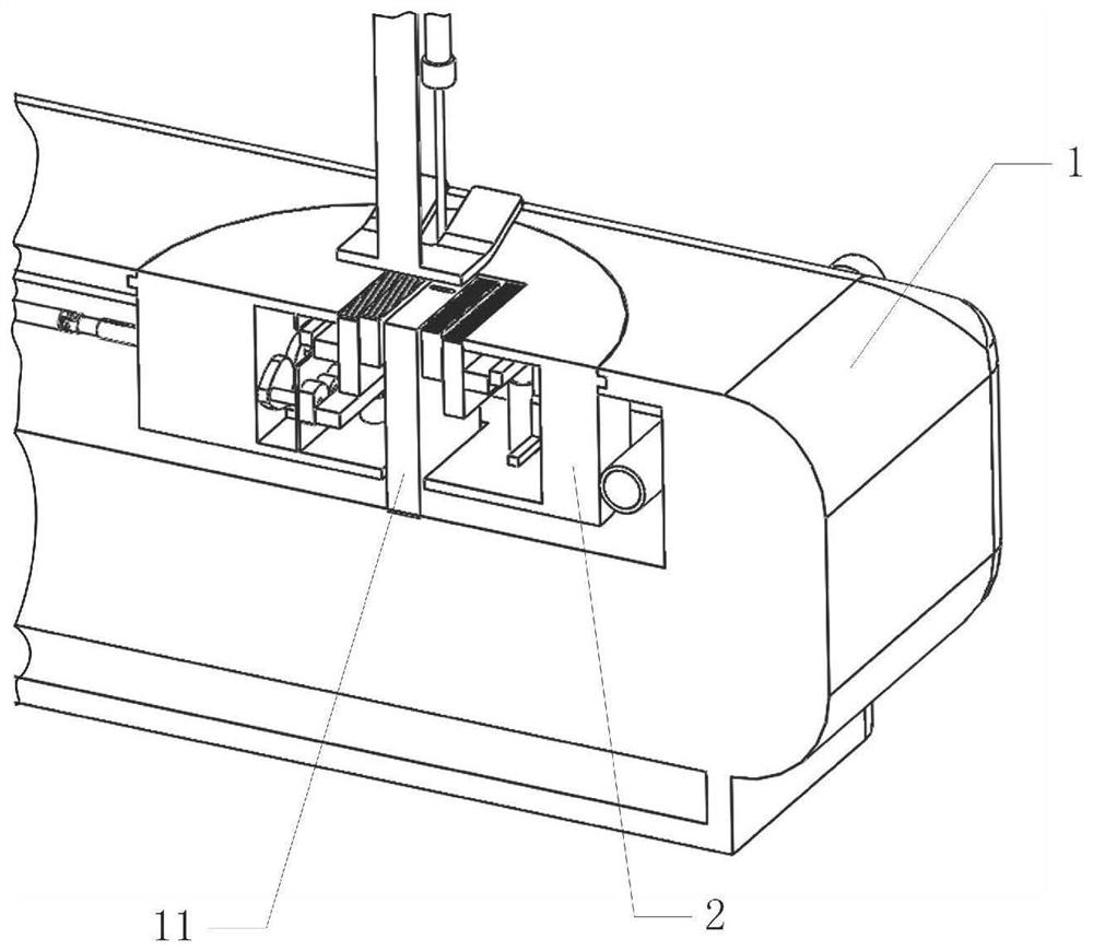 Fabric correction equipment of sewing machine