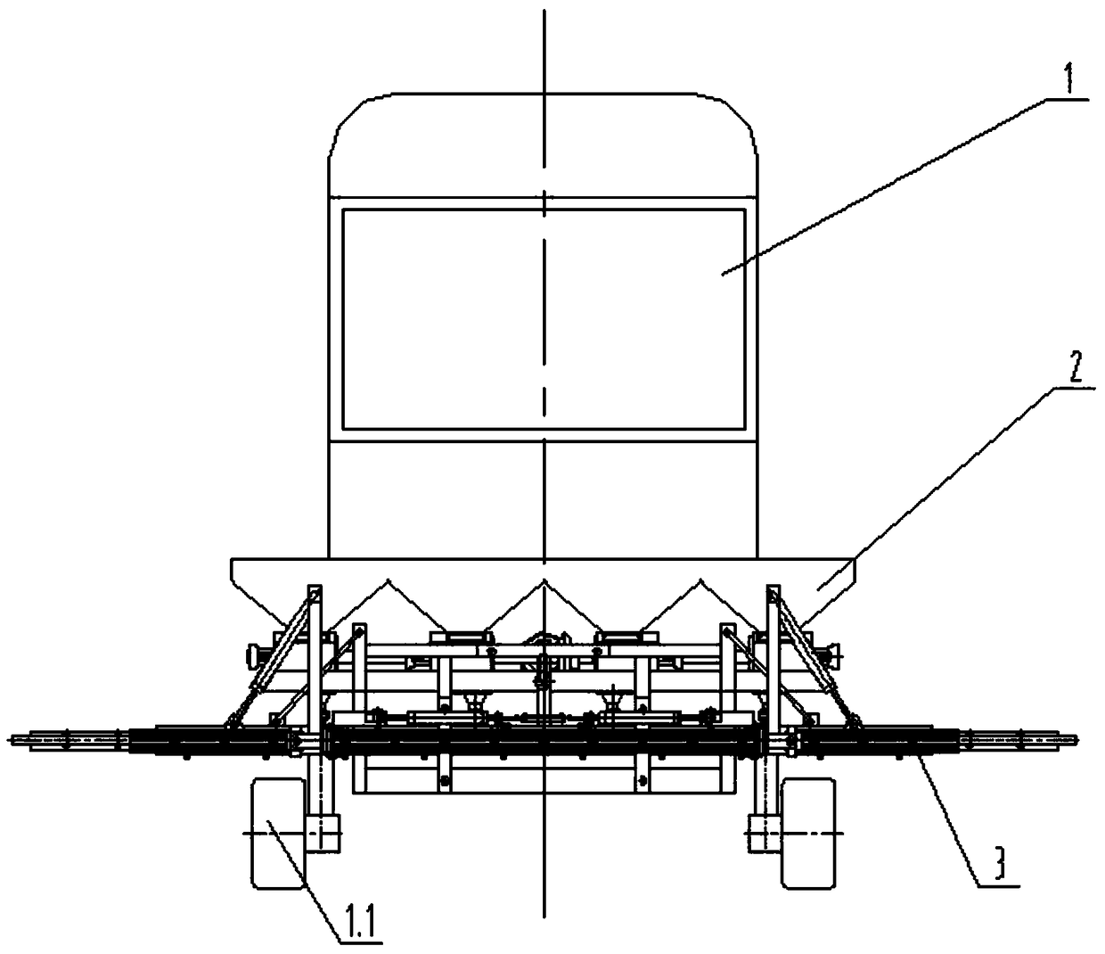 Pesticide spraying and fertilizer spraying machine for plant protection