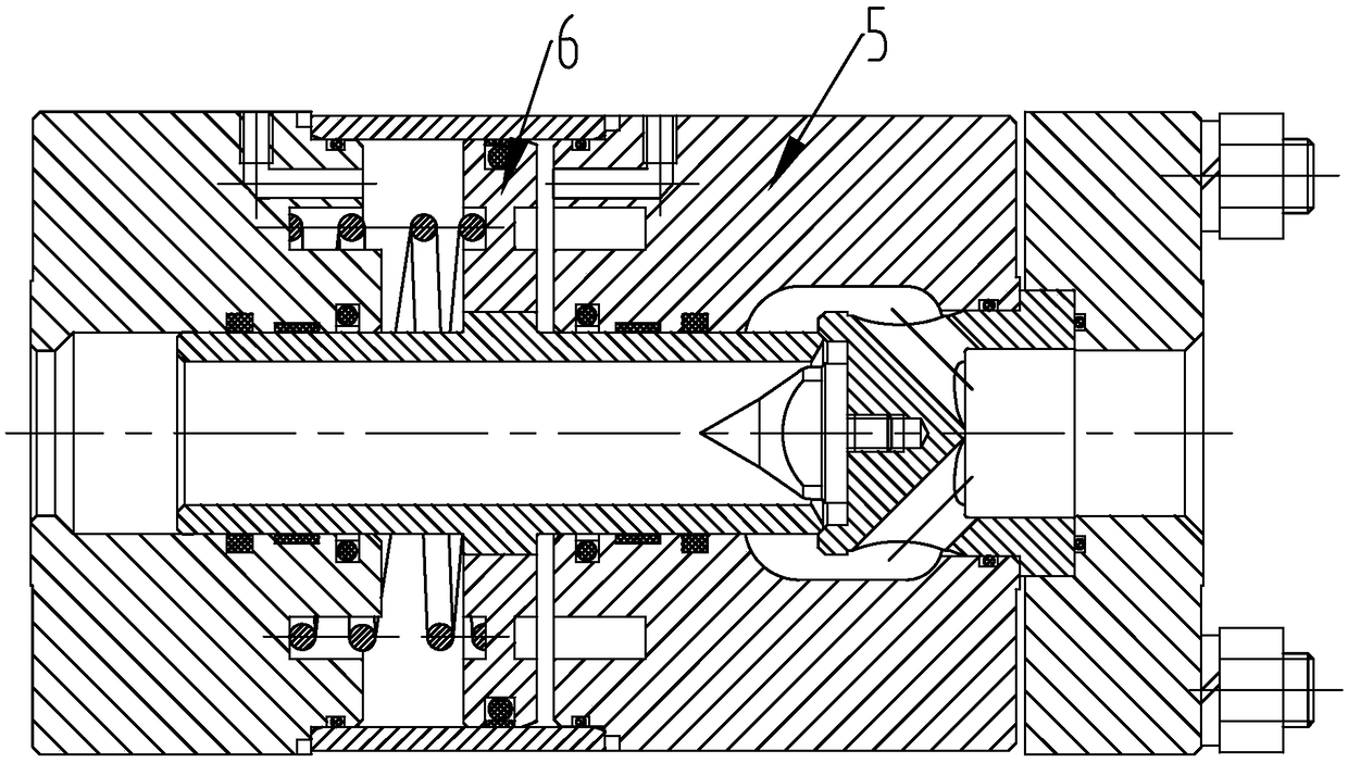 External valve position detection device