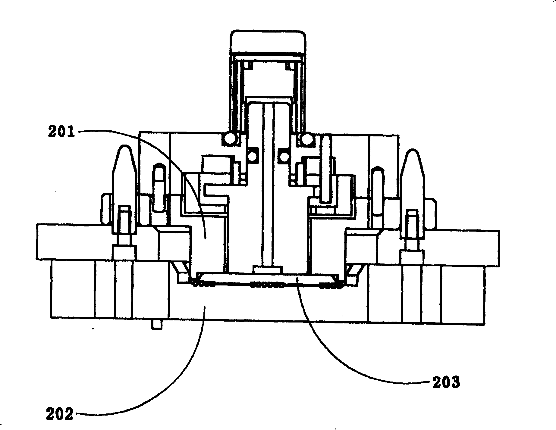 Integrated circuit plug socket having signal switching device and electron element testing method