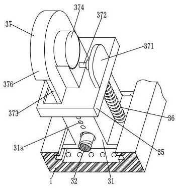 An integrated device for automatic cutting and grinding of galvanized pipe fittings