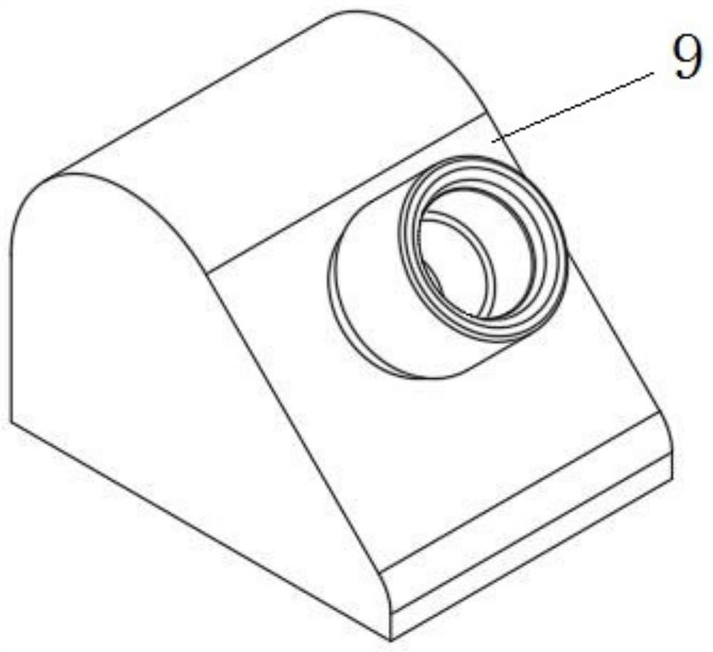 Welding fixture for water box body of steam turbine generator unit and application method of welding fixture