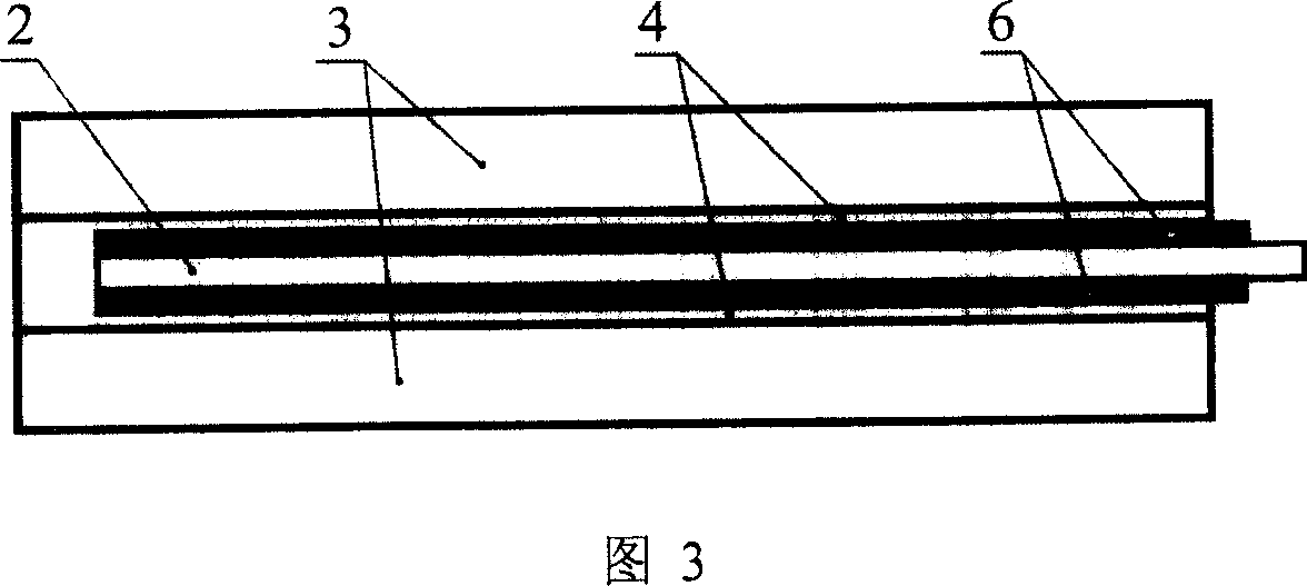 Compositely packaged foil type manganin superhigh pressure sensor