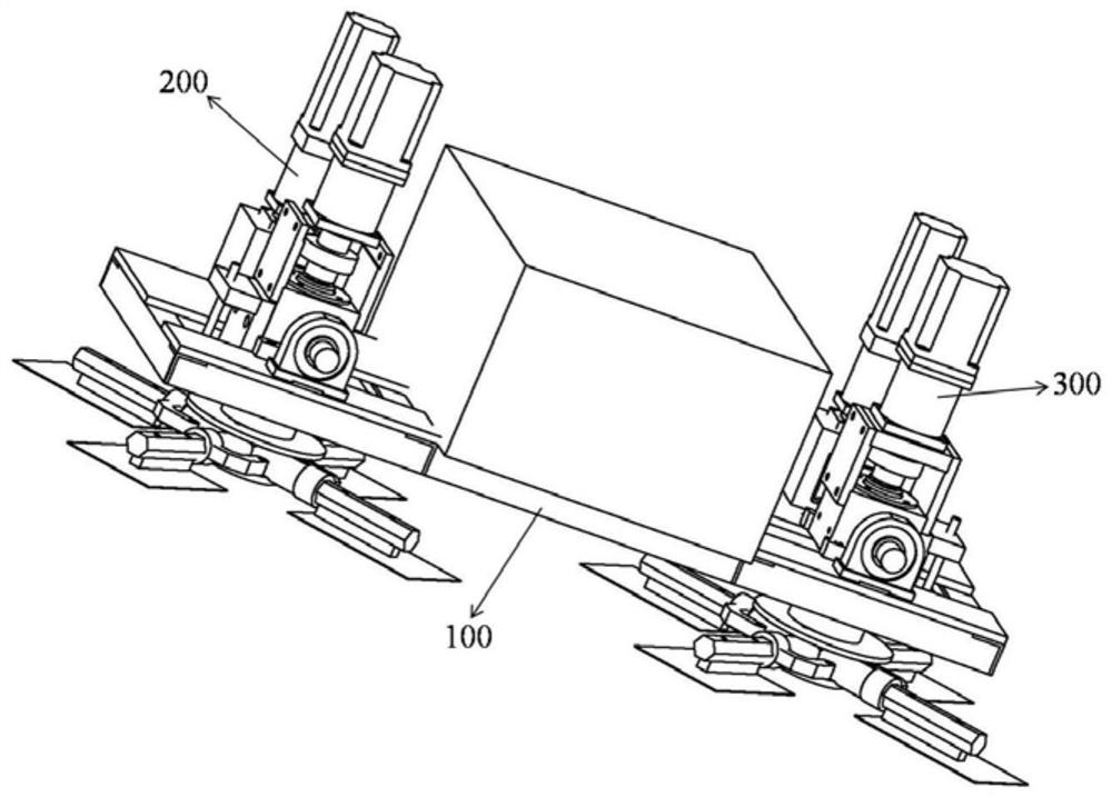 A fully automatic cement troweling robot