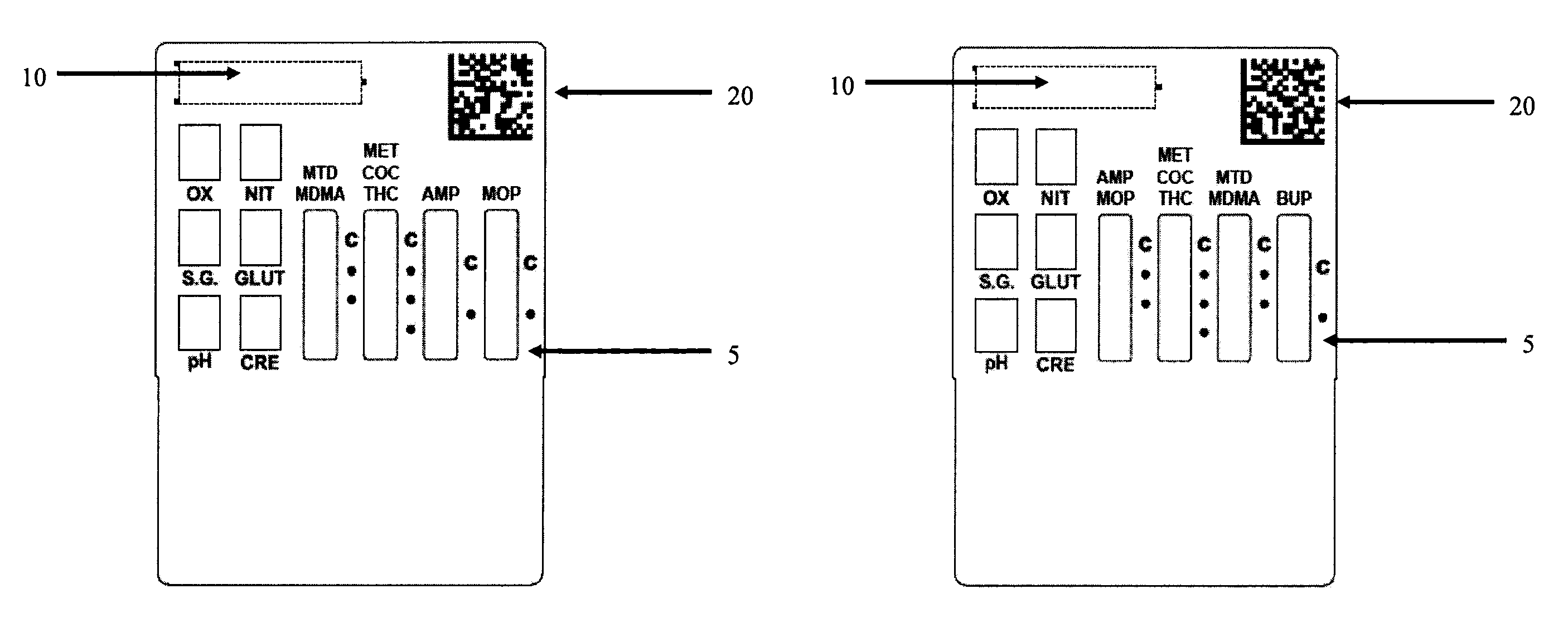 Method and system utilizing lateral flow immunoassay test device with integrated quality assurance label