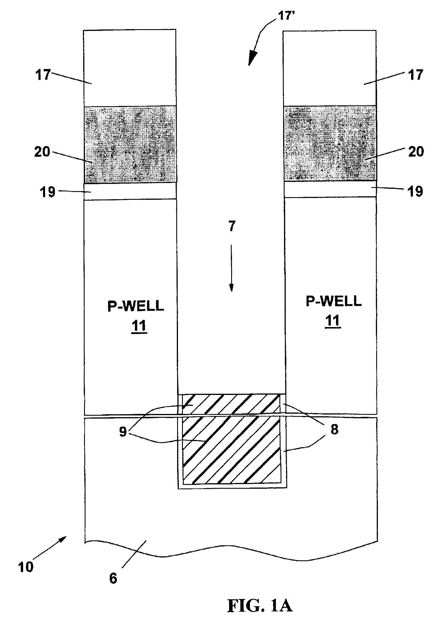 Trench capacitors with reduced polysilicon stress