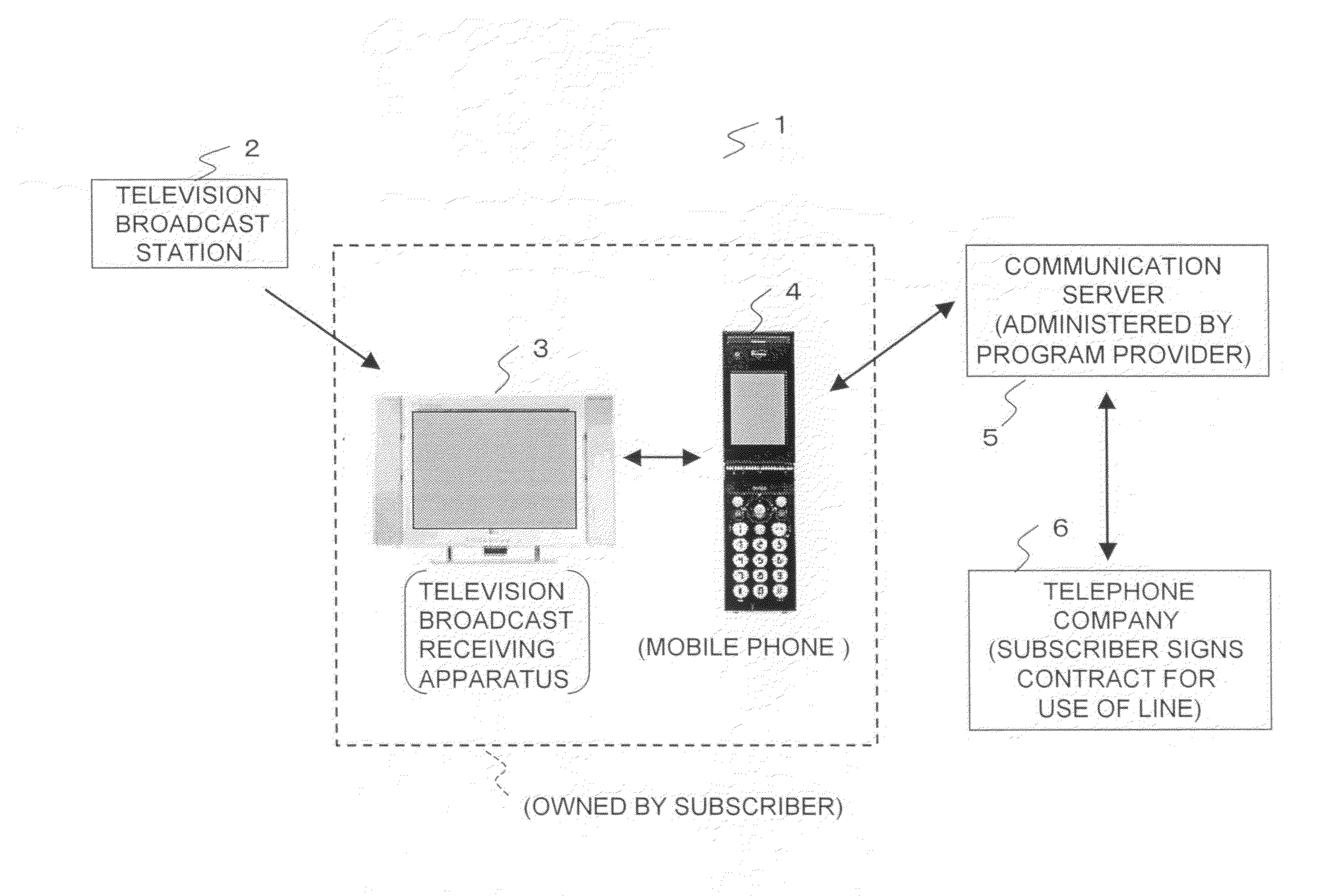 Pay program providing system and television broadcast reception apparatus