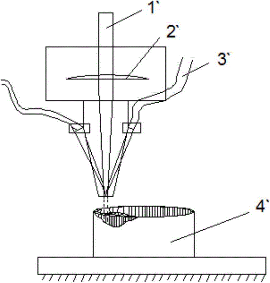 Workpiece laser automatic repair method