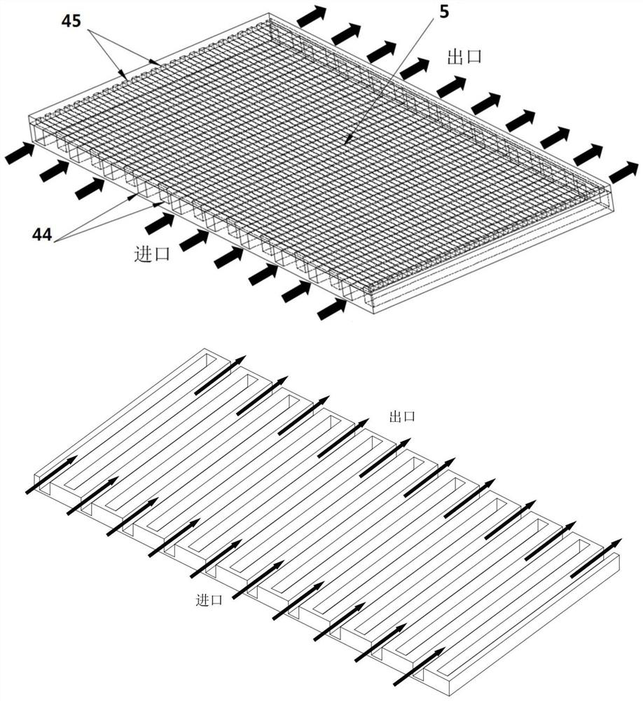 A loop heat pipe with multiple heat-absorbing and exothermic components