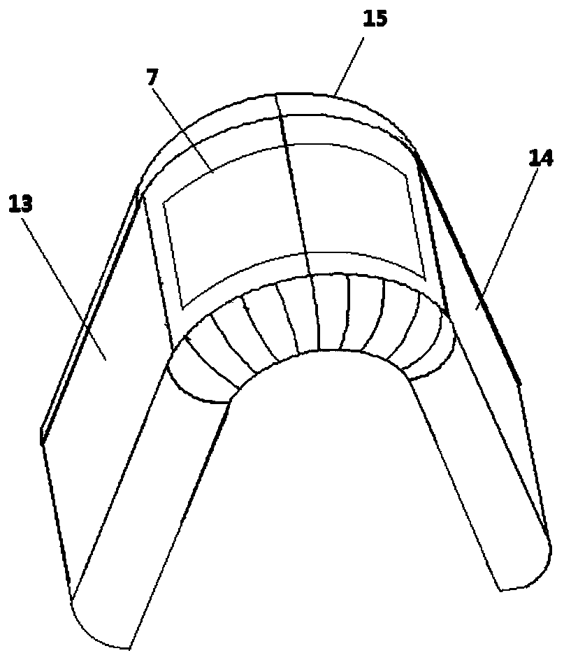 Inflatable antenna with expandable space