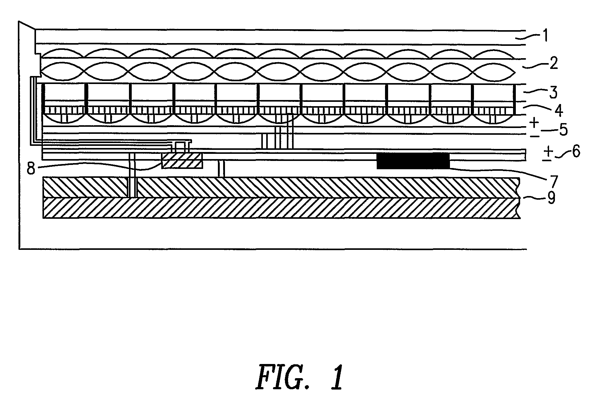 Apparatus for imaging using an array of lenses