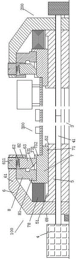 Control system of mounting and locking device for circuit board