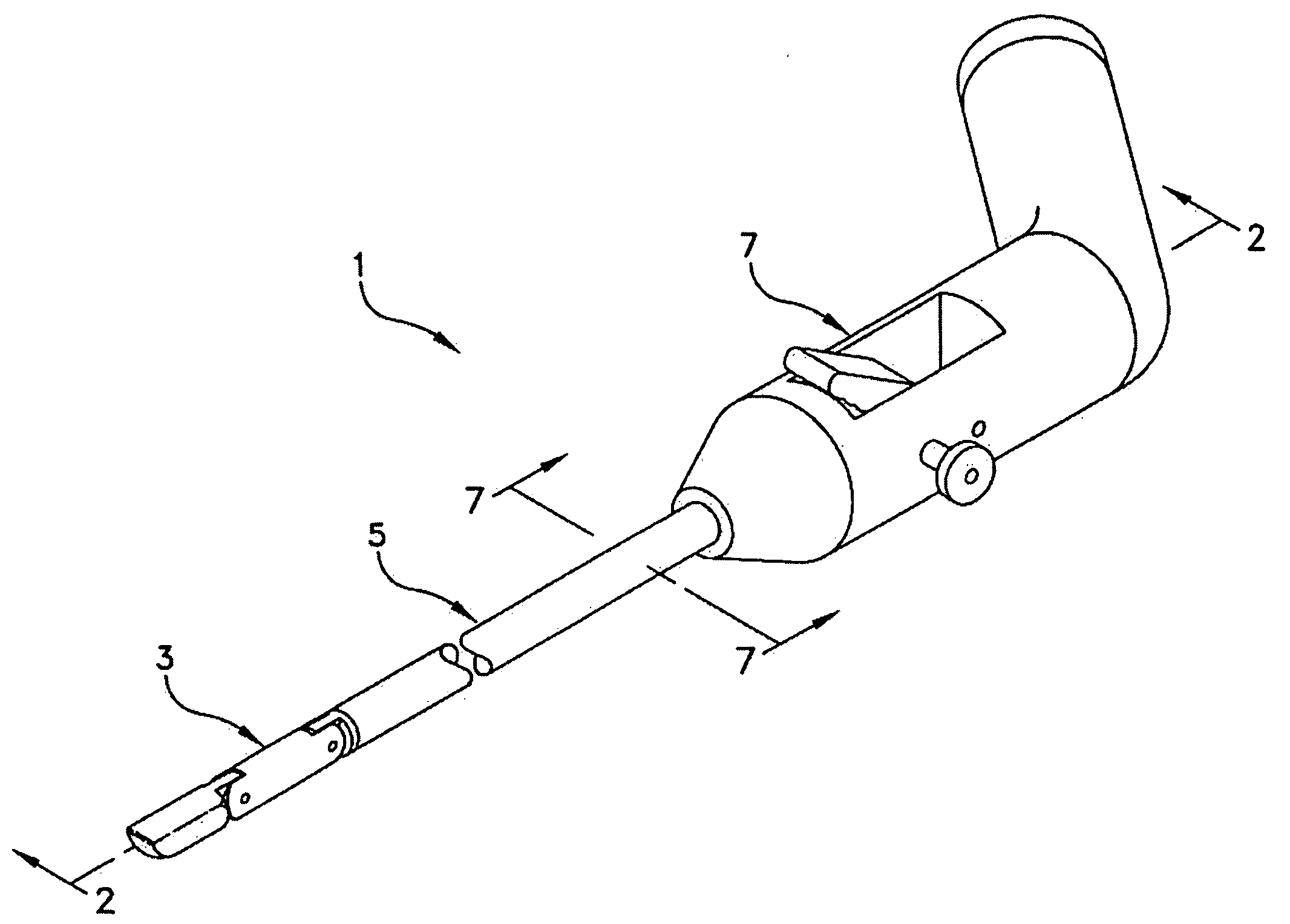 Articulated surgical probe and method for use