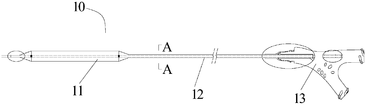Saccule duct and preparation method thereof