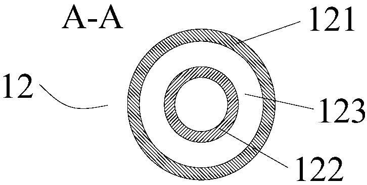 Saccule duct and preparation method thereof