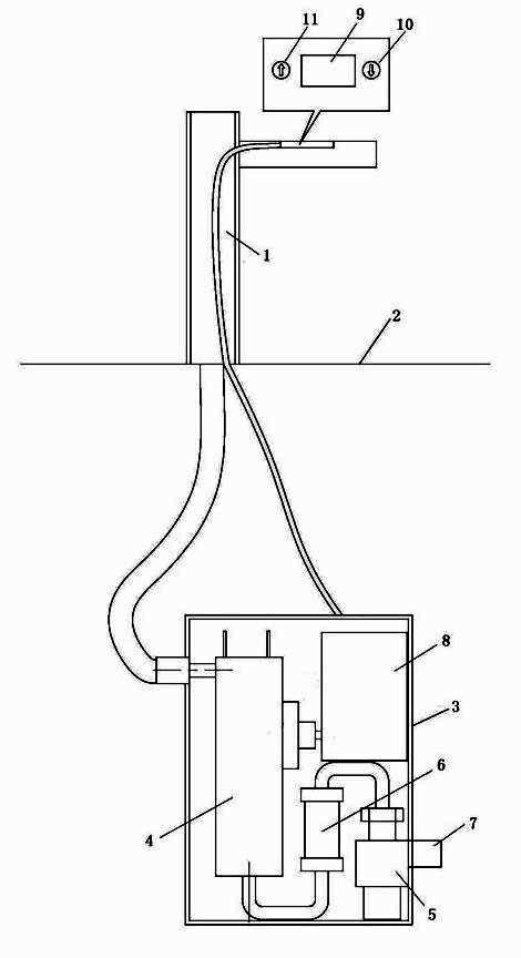 Instant hot touch faucet device