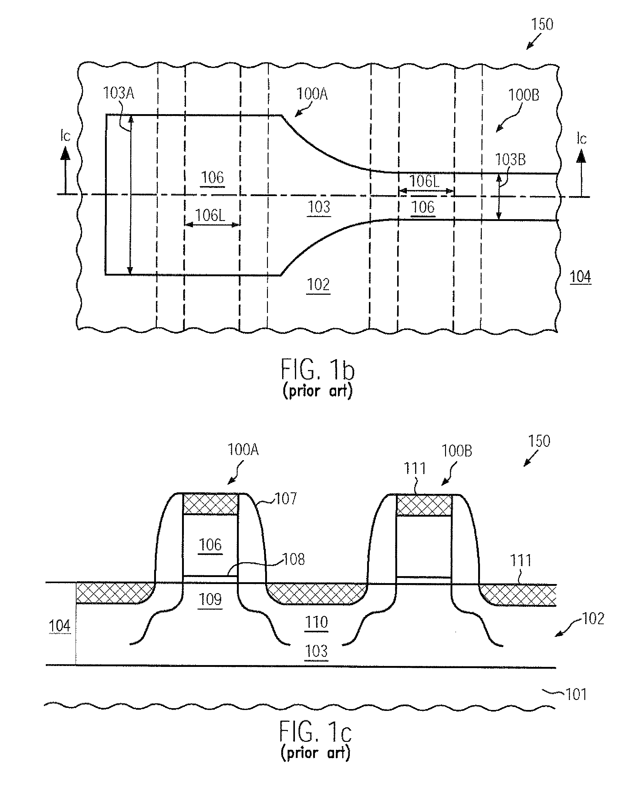 Drive current adjustment for transistors formed in the same active region by locally inducing different lateral strain levels in the active region