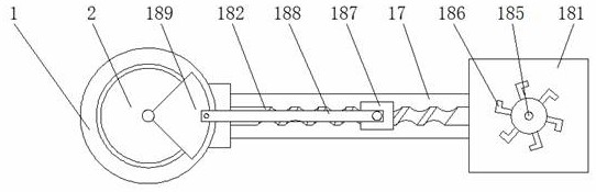 A detection device for detecting bearing capacity of sluice and dam