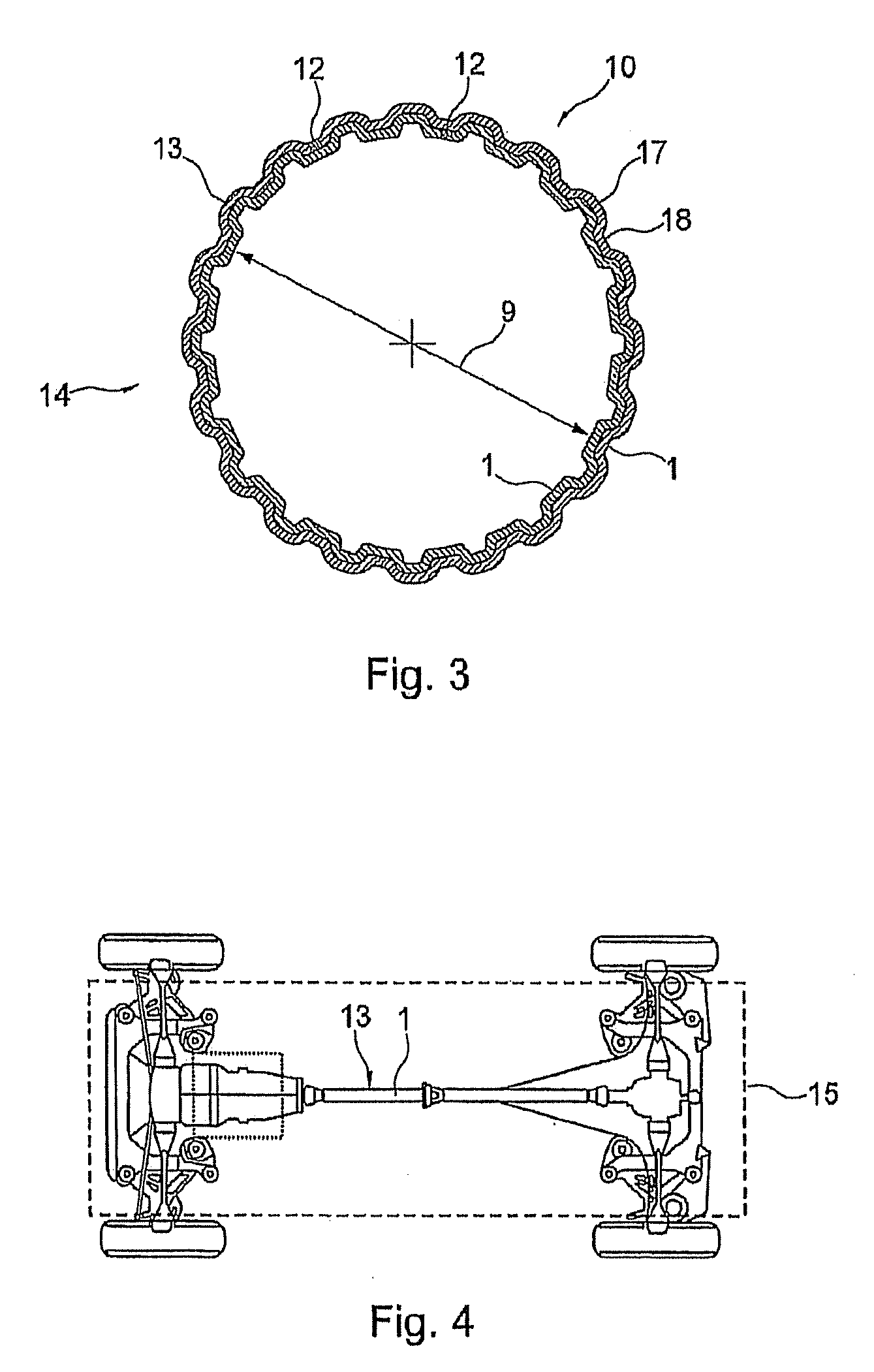 Method for forming hollow profiles