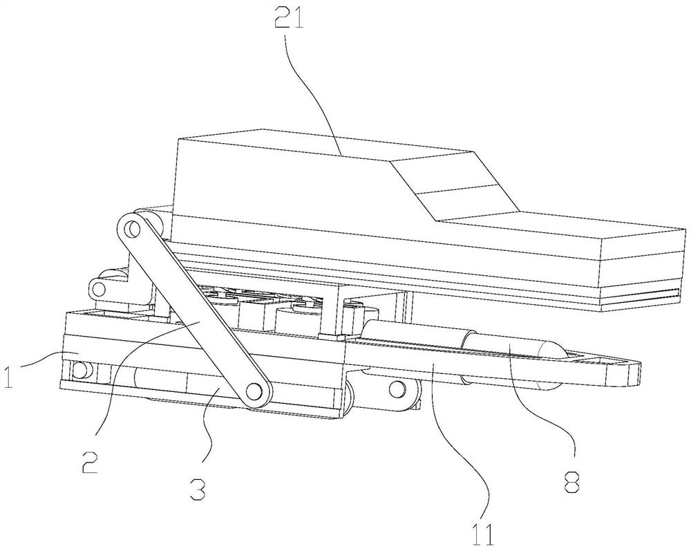 A portable sterilizing and deodorizing device for shoes