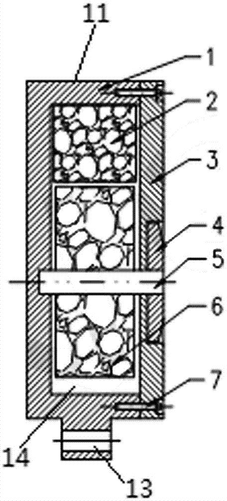 Magnetic handle and cabinet and drawer using the magnetic handle