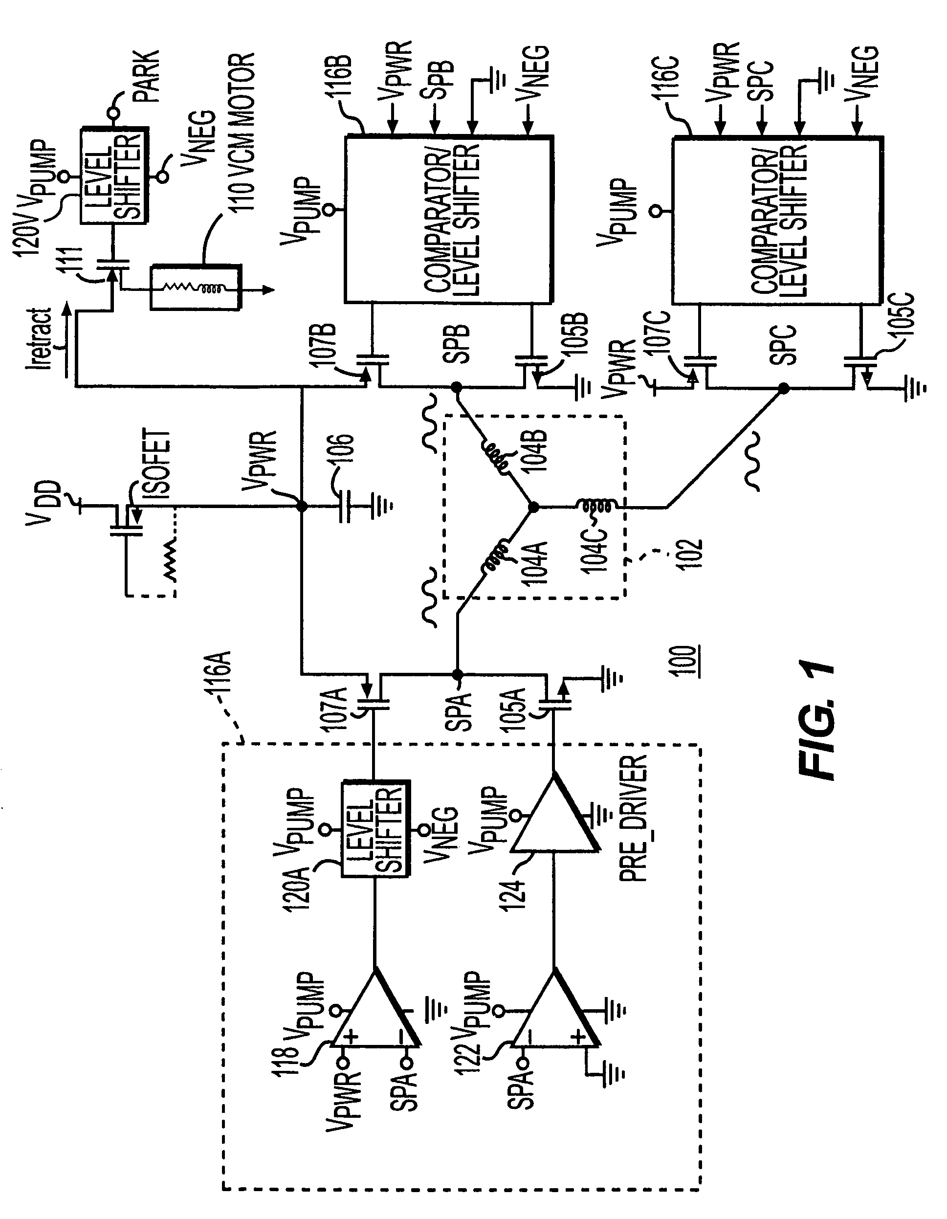 System and process for utilizing back electromotive force in disk drives