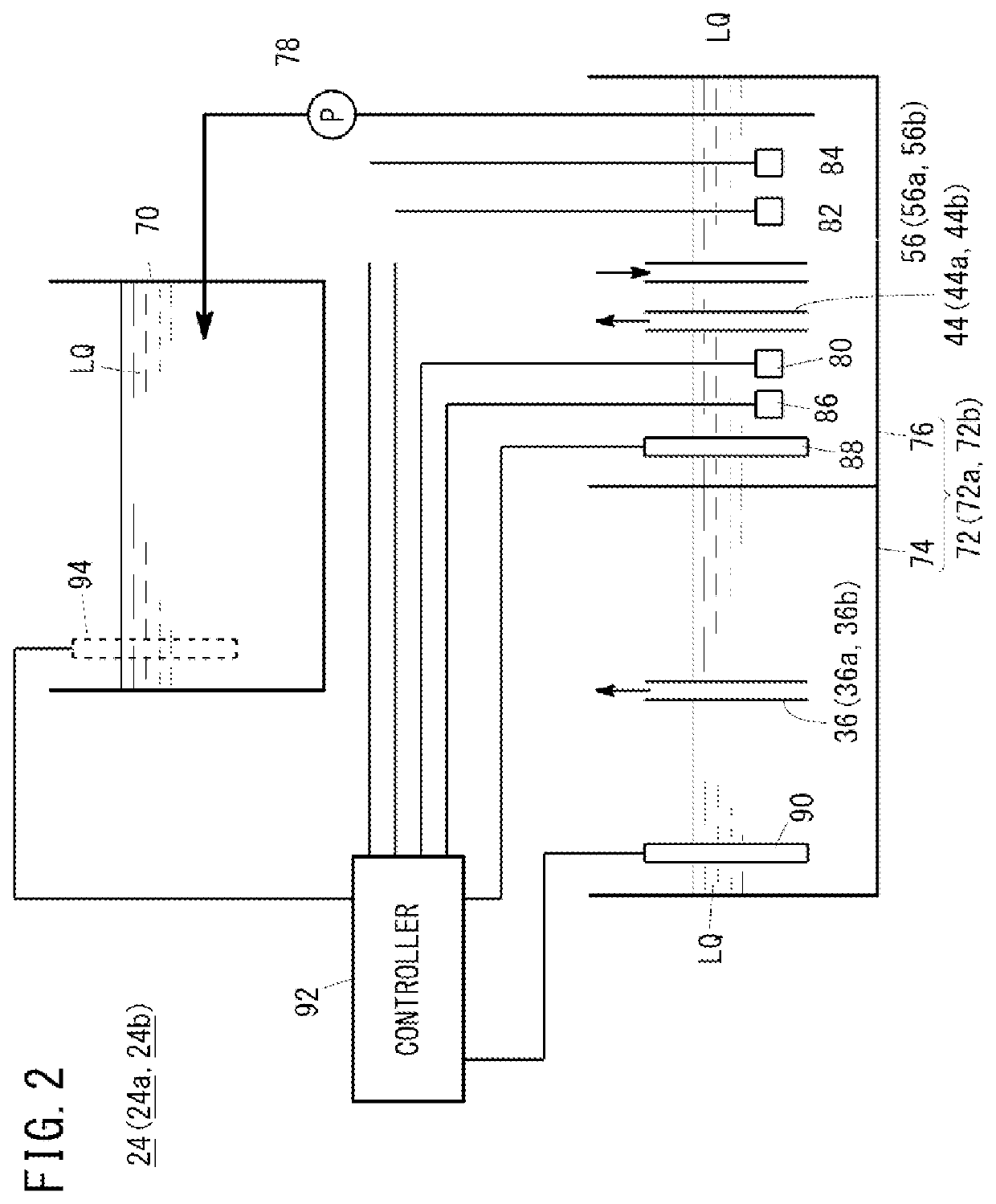 Dielectric working fluid centralized management system