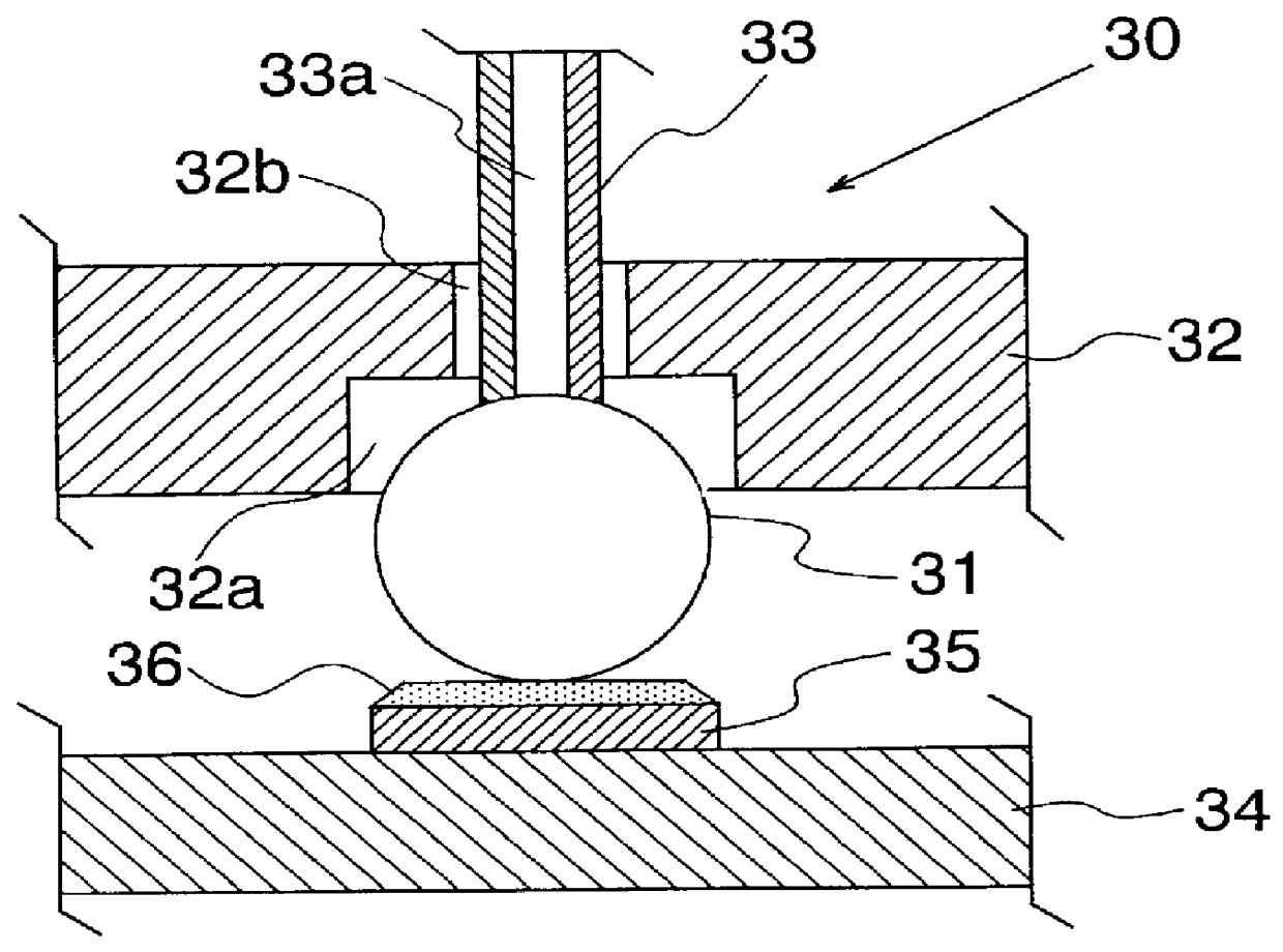 Solder ball arrangement device