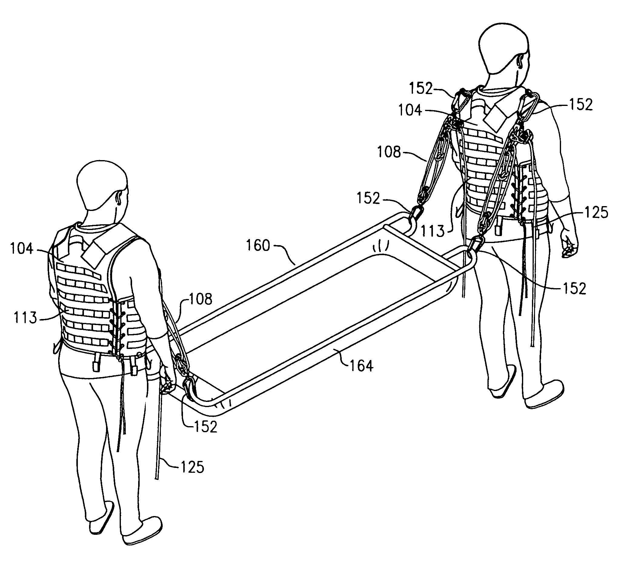 Hands-free lifting and carrying apparatus
