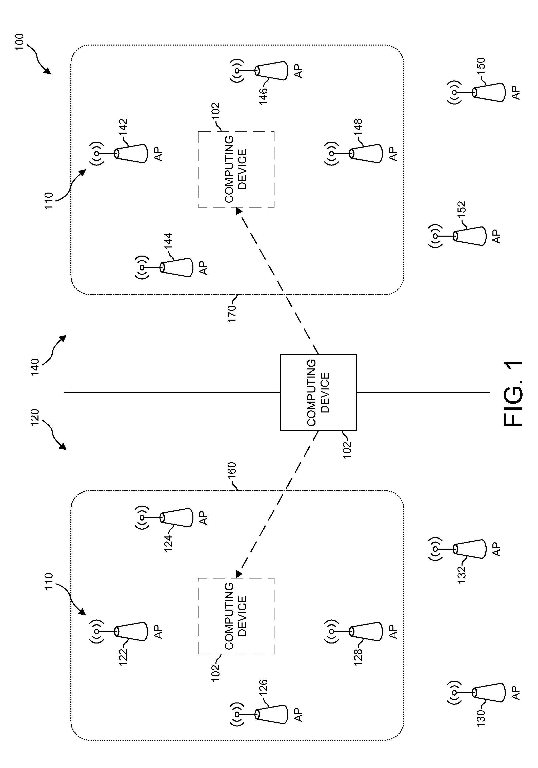 Reducing wireless reconnection time of a computing device