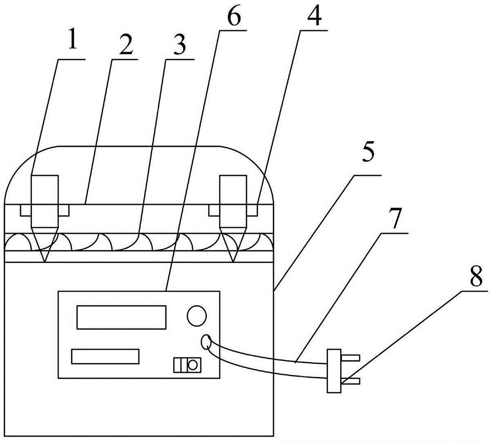 Novel heat preservation device with intelligent constant-temperature structure for microorganism oil-displacing plugging removal agent