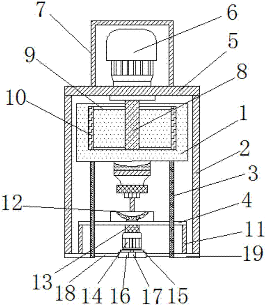 Cleaning device for polycrystalline silicon production equipment
