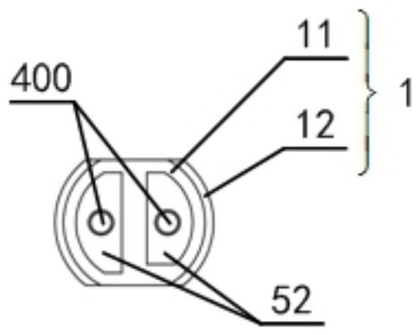 Transistor tube base and transistor airtight packaging structure