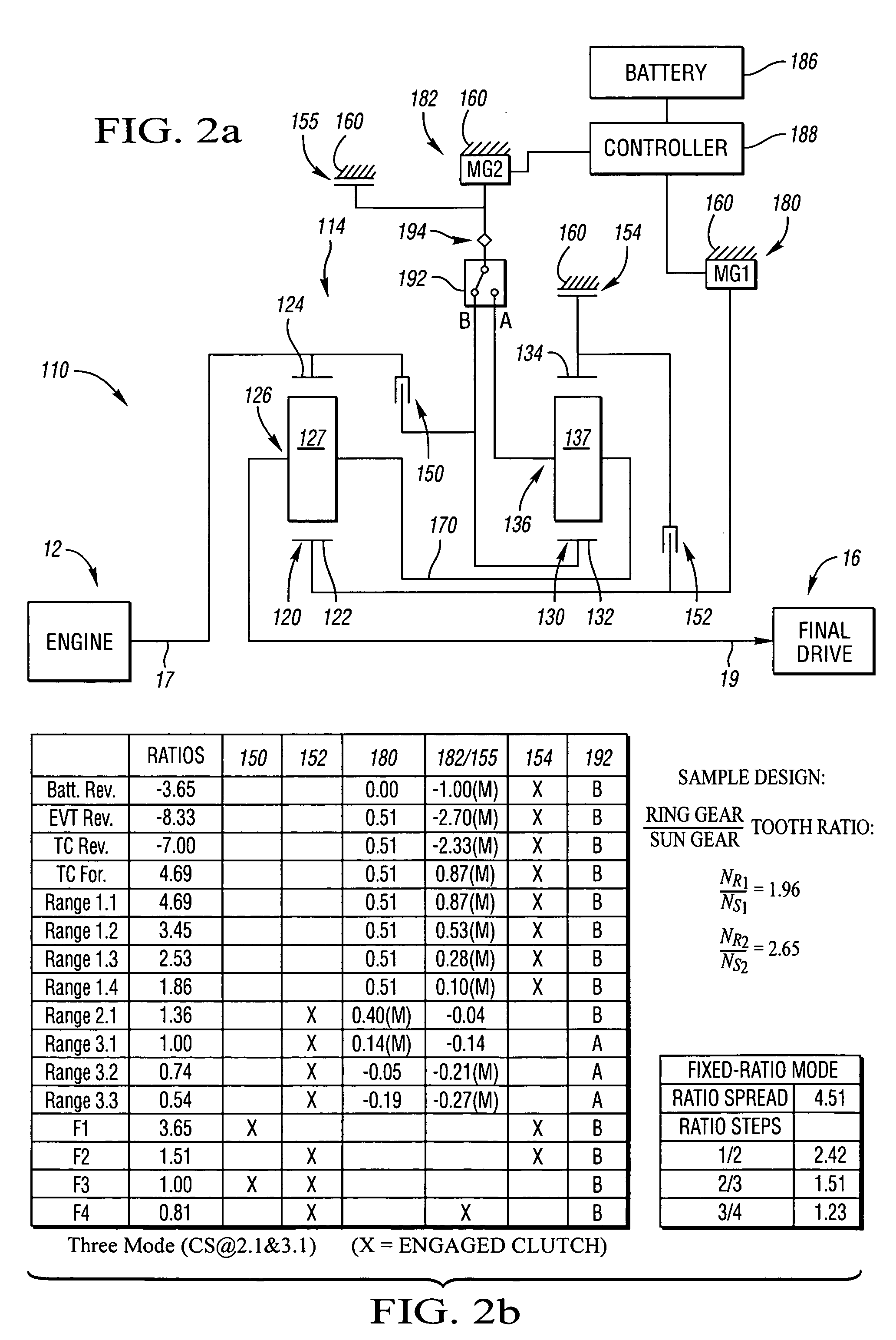 Multi-mode electrically variable transmissions having two planetary gear sets with one fixed interconnection