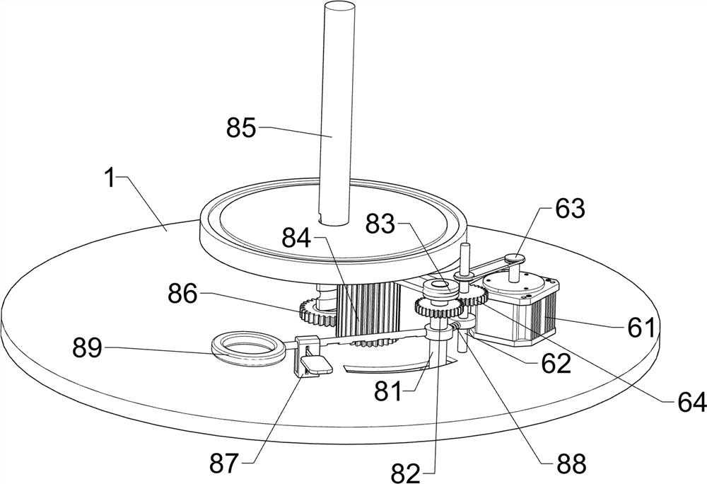 A rotary automatic barbecue equipment