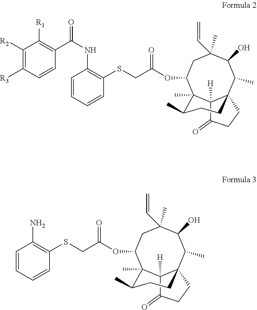 Pleuromutilin derivative having 2-amino phenyl mercaptan side chain as well as preparation method and application thereof