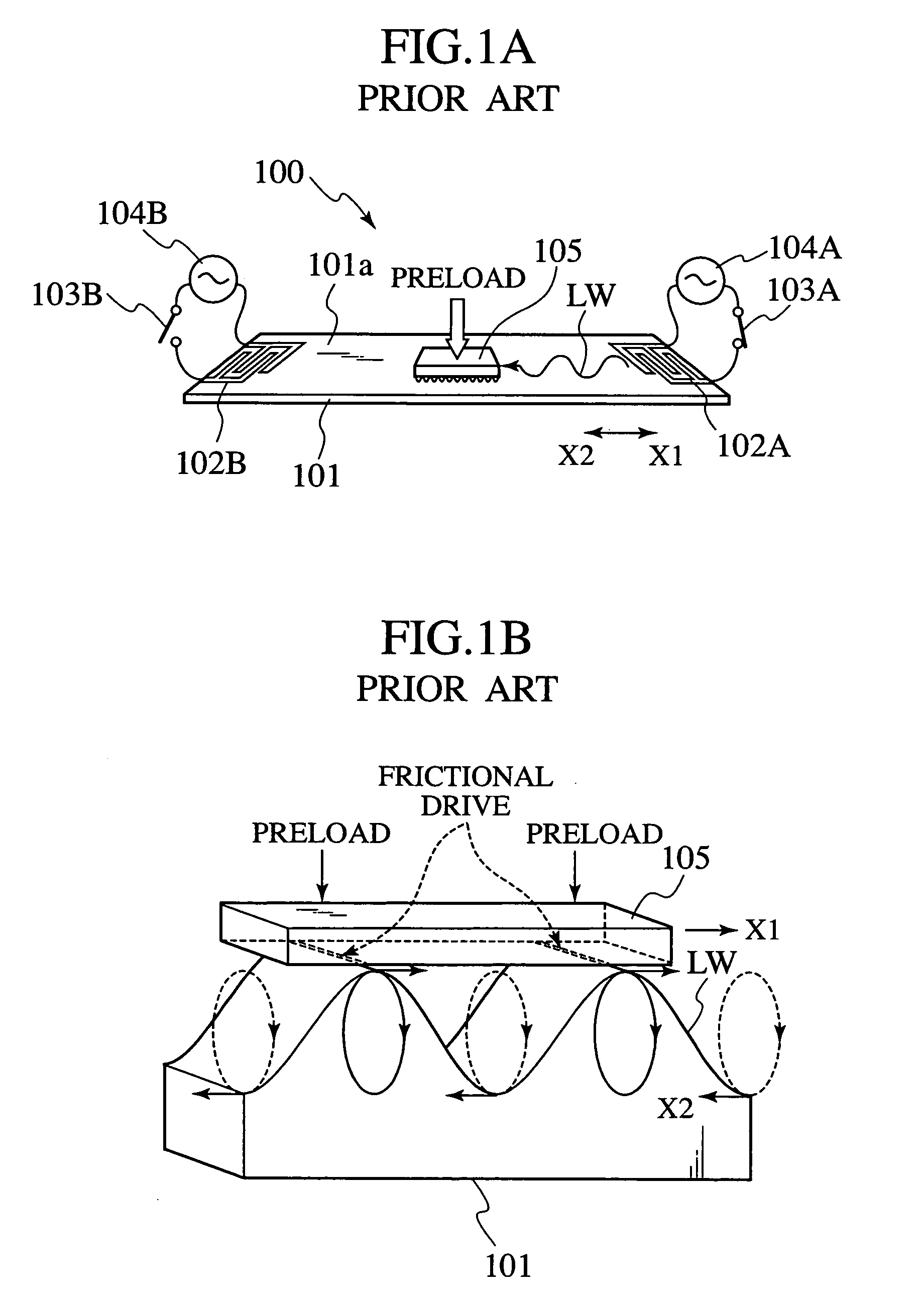 Surface acoustic wave actuator and deflector employing the same