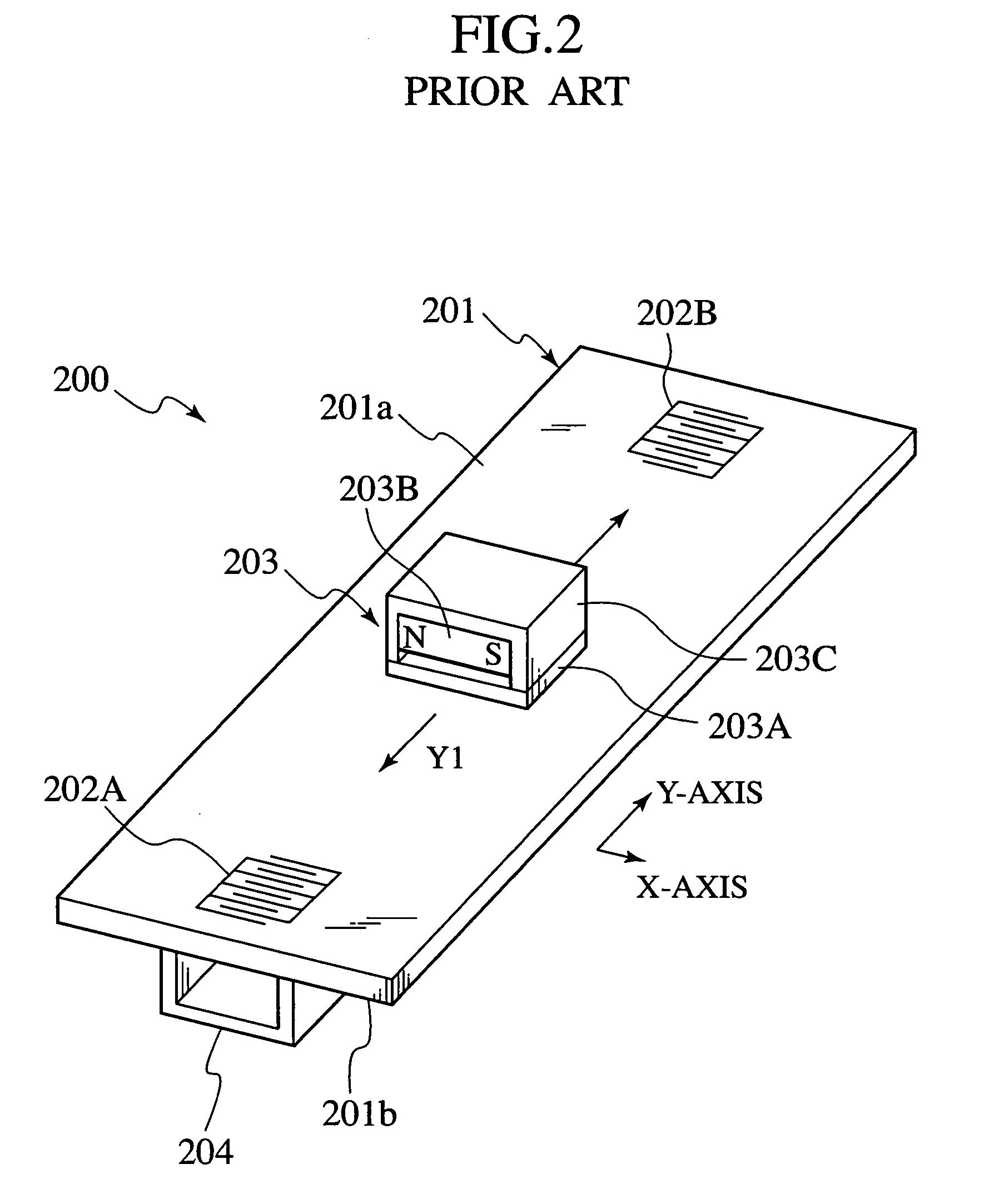 Surface acoustic wave actuator and deflector employing the same