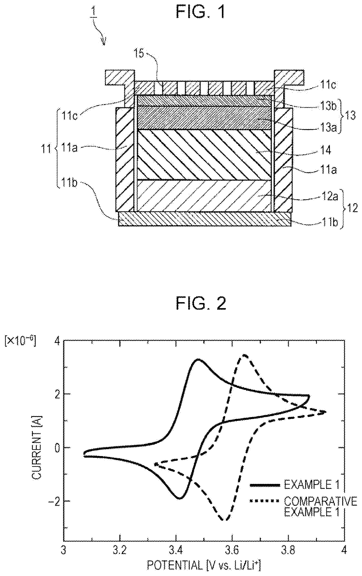 Lithium air battery that includes nonaqueous lithium ion conductor