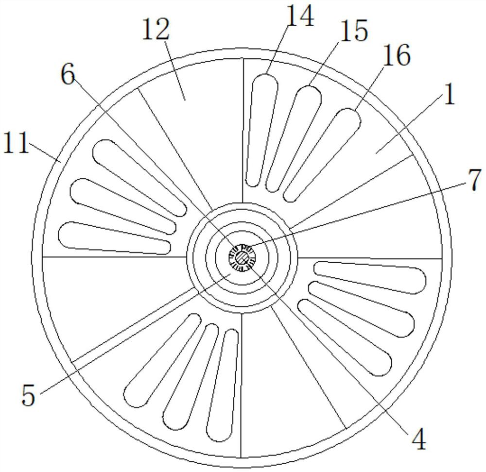 Device for automatically adjusting airflow surface of fan