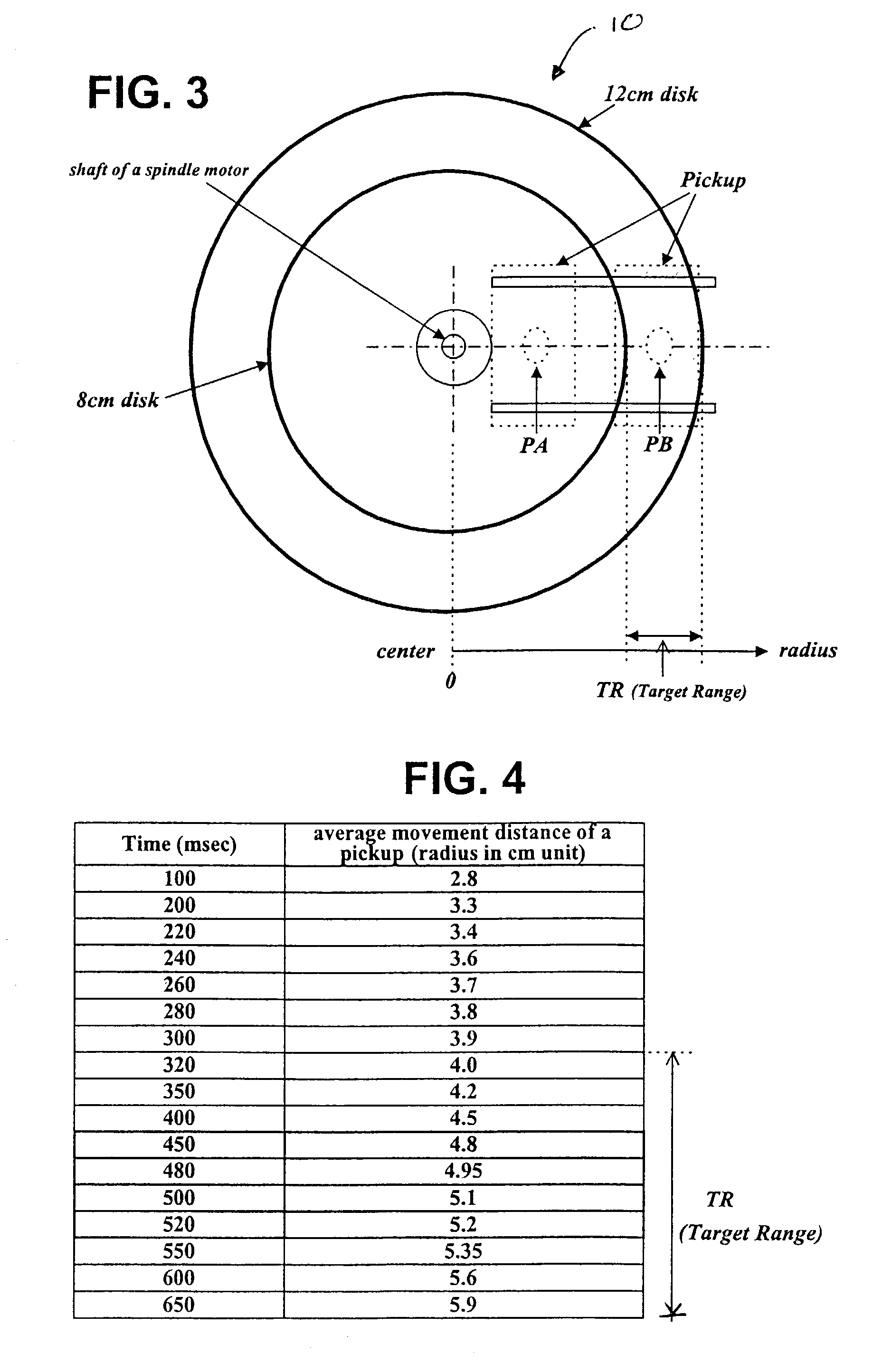 Method and device for determining disk size and stopping a rotating disk without using FG signals